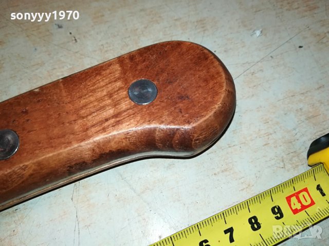 JAPAN-МАСИВЕН САТЪР-ЯК ГОЛЯМ ТЕЖЪК 1001241745, снимка 12 - Антикварни и старинни предмети - 43748015