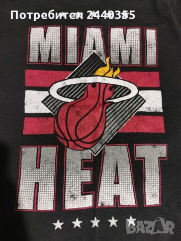 Мъжка блуза NBA Miami heat, снимка 13 - Тениски - 26751435