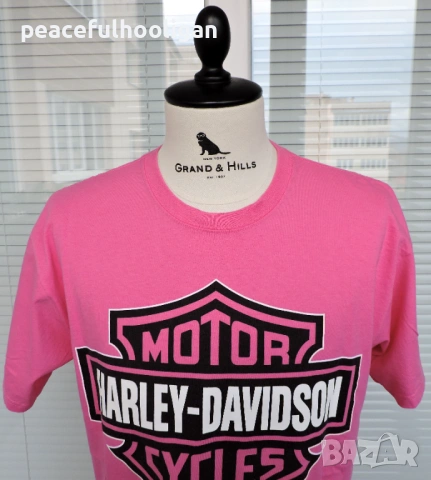 Harley Davidson Hamburg Nord Biker Shirt Size  Large, снимка 2 - Тениски - 53393606
