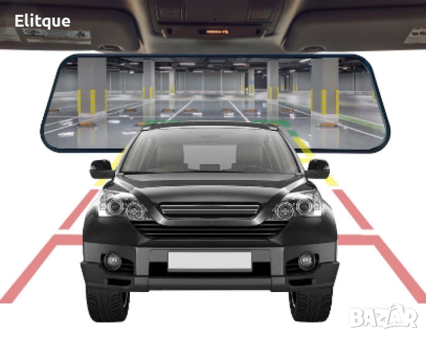 Видеорегистратор в огледало за обратно виждане за автомобил - Интелигентно решение за безопасност и 