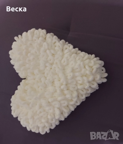 Ръчно изработено пухкаво сърце 🤍 , снимка 2 - Декорация за дома - 52250180