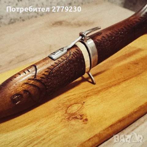  Нож с вилица колекция или сувенири, снимка 3 - Други ценни предмети - 50153366