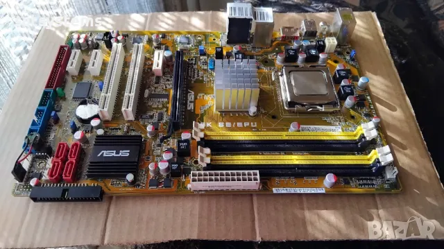 Дънна платка Asus P5K SE/EPU Socket 775 CPU+FAN, снимка 8 - Дънни платки - 49220662