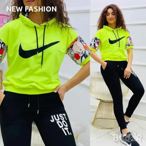 Дамски Памучен Екип ✨ Nike , снимка 1 - Спортни екипи - 48633618