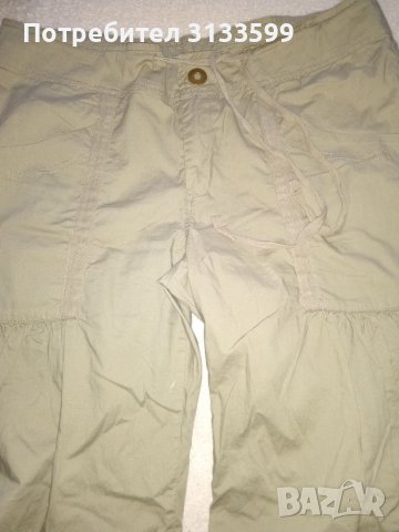 Пола-панталон в цвят "каки", размер L, снимка 2 - Панталони - 36900452