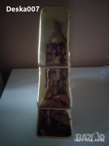 Порцеланова елха Бяло и злато , снимка 3 - Декорация за дома - 43254213