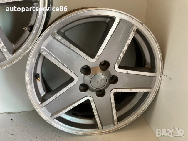 Комплект алуминиеви джанти за Jeep Patriot (2008) 6.5X17, 1CT67TRMAB, снимка 3 - Части - 53510258