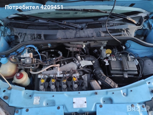 Fiat Doblo Cargo 1.6 16V метан , снимка 11 - Автомобили и джипове - 52429900