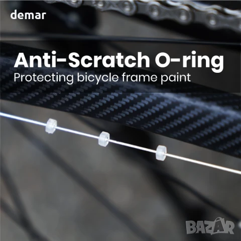 Комплект универсални кабели за спирачки за велосипеди CNCLOL, снимка 8 - Части за велосипеди - 50474303