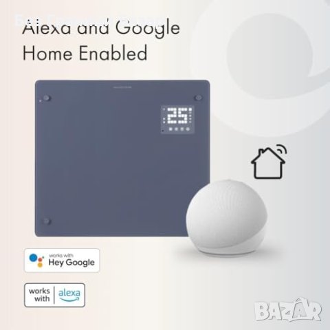 Нов Wifi интелигентен електрически нагревател радиатор печка стая, снимка 6 - Отоплителни печки - 43687900