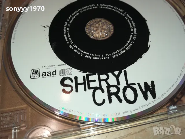 SHERYL CROW CD 2602251857, снимка 10 - CD дискове - 49290677