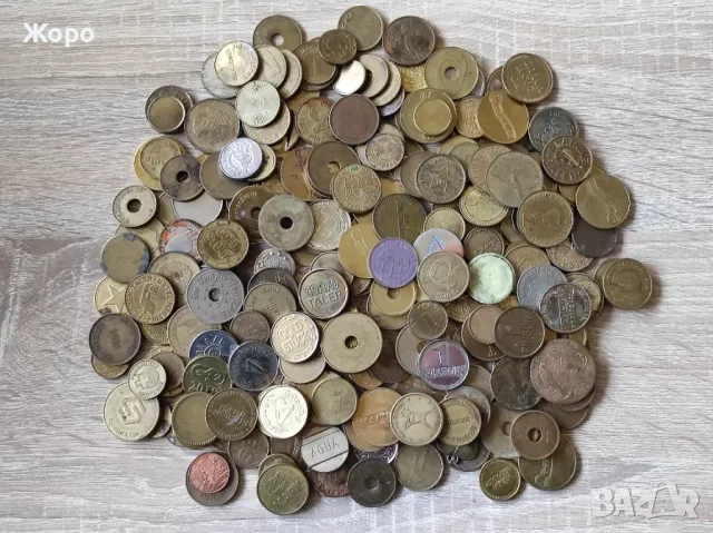 "МЕГА ЛОТ" - 230 броя жетони 