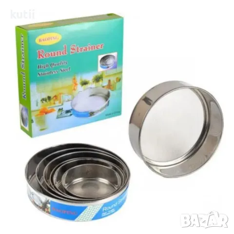 ⭐ СУПЕР ОФЕРТА ⭐🤩 ✳️ ОГРАНИЧЕНИ КОЛИЧЕСТВА!✅ ✅КОМПЛЕКТ ОТ 6 БР Сита от неръждаема стомана 🔥ПРОМО Ц, снимка 2 - Други - 47979706