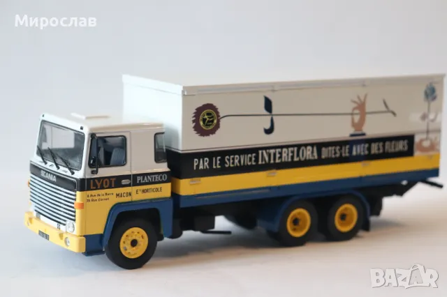 1:43 IXO SCANIA 140 КАМИОН КОЛИЧКА ИГРАЧКА МОДЕЛ, снимка 10 - Колекции - 49765770
