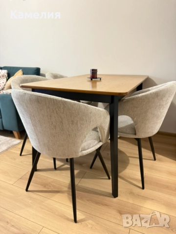 Четири красиви и много удобни трапезарни столове, снимка 5 - Столове - 52445453