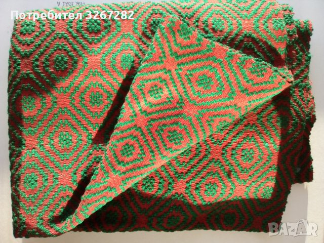 Черга, Одеяло, Покривка за Креват, Ръчно Тъкана, снимка 3 - Антикварни и старинни предмети - 43920839