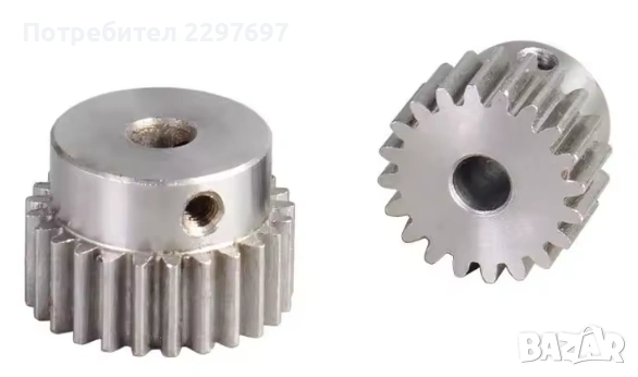  Модулна зъбна рейка 10*10*500 мм +1 бр. Пиньон 17 зъба, снимка 3 - Други инструменти - 53201107