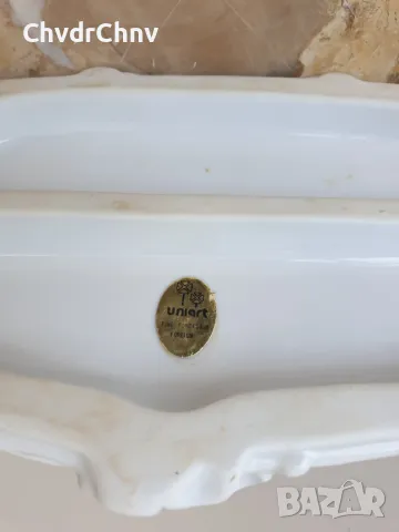 2бр Leonardo Uniart статуетки 20-26см/ЛЕОНАРДО японска порцеланова фигура/дама с кученце/рибарка, снимка 7 - Статуетки - 46924889