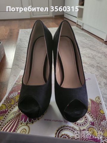 Обувки, снимка 1 - Дамски обувки на ток - 40391331