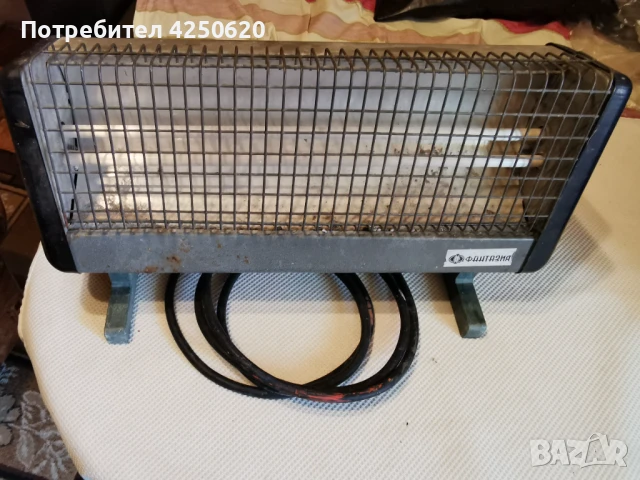  Електрическа печка кварцова "Фантазия" 1600вт, снимка 2 - Отоплителни печки - 50546430