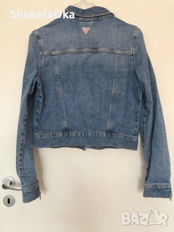 Дънково яке Guess S - ново, снимка 6 - Якета - 51746322