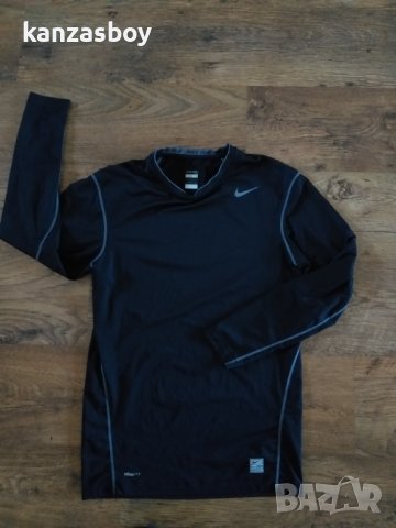 Nike Pro Men's Tight Fit Long-Sleeve Top - страхотна фитнес блуза , снимка 4 - Спортни дрехи, екипи - 43078125