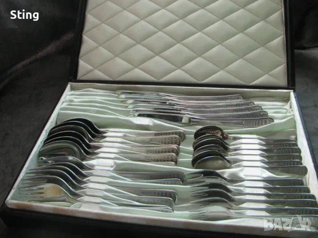 Прибори за Хранене Комплект Луксозен на Завод Петко Денев - Габрово от 80 те