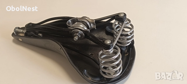 Класически градски велосипед с оригинално седло Brooks B66 S- ретро стил, отлична форма, снимка 11 - Велосипеди - 52368041