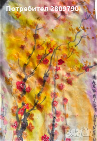 Sakura Blossoms / Цветущая Сакура / Цъфти Сакура / Sakura-Blüten, снимка 12 - Шалове - 32854478