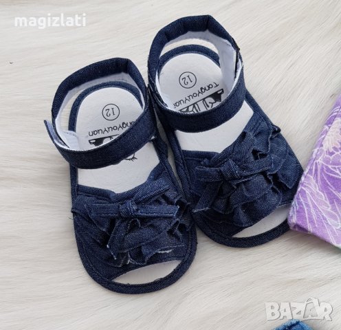 Дънкова пола 1 година, снимка 8 - Бебешки рокли - 32785935