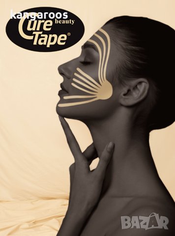 Кинезио лента за лице CureTape® Beauty, снимка 3 - Козметика за лице - 39509327