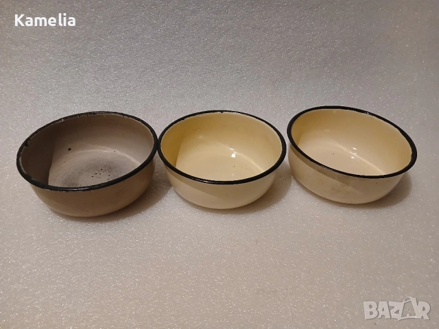 Метални купички от соца