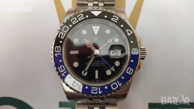 Rolex GMT Master II "Batman" Jubilee 126710BLNR автоматичен клас ААА+, снимка 1 - Мъжки - 33309379