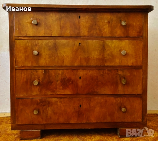 РАЗПРОДАЖБА - 75€.  Винтидж  Скрин от  Масив - 75годишен, снимка 5 - Скринове - 51635232