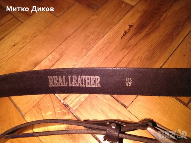 Колан G-Star естествена кожа 129см х37мм, снимка 4 - Колани - 27647984
