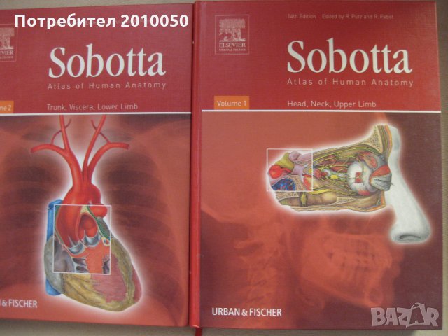 Sobotta: Atlas of Human Anatomy. Vol. 1-2