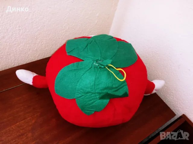 Голяма плюшена играчка ягода с ръчички и краченца, снимка 3 - Плюшени играчки - 48809522