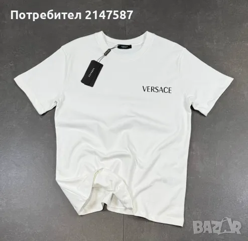 Мъжки тениски Versace , снимка 4 - Тениски - 49333527