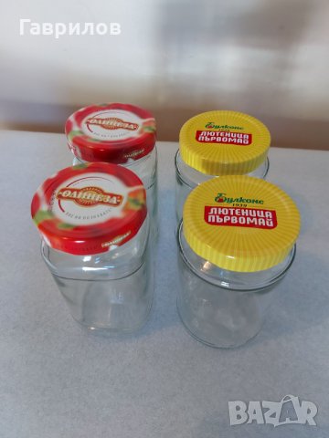 Продавам буркани  с вместимост 0.2л ,0,3л.1л.1,7л    - 0,15лв/бр.       , снимка 3 - Буркани, бутилки и капачки - 34640984