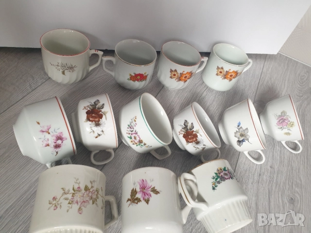 Български порцелан-чаши, снимка 6 - Чаши - 42208831