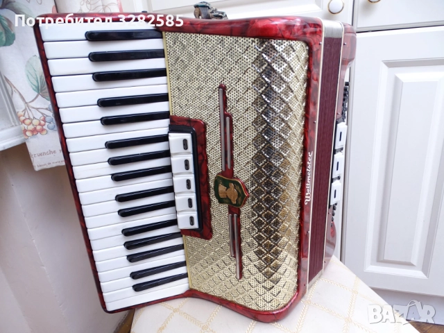Акордеон Велтмайстер 96 баса, снимка 2 - Акордеони - 52119928