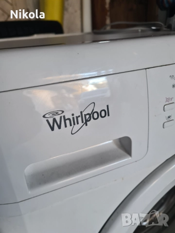 Пералня Whirlpool без сушилня, използвана, снимка 5 - Перални - 52200516