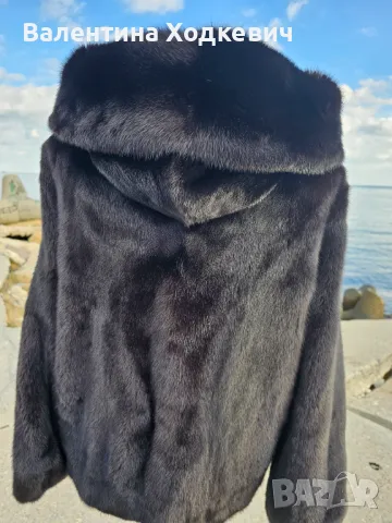 Великолепно палто от норка Italy Nafa, снимка 15 - Палта, манта - 46197141