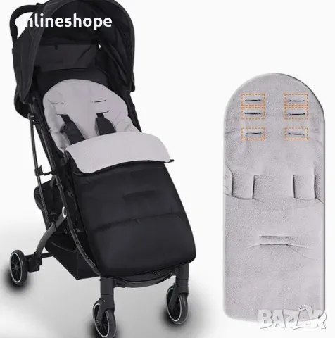 Универсален зимен чувал за количка / бебе, снимка 3 - Други - 48779728