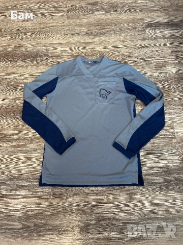 Мъжко!Norrona Fjora Equalizer Long-Sleeve размер Л, снимка 2 - Блузи - 53477982