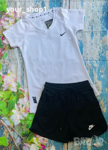 Дамски екип Nike тениска къси панталони, снимка 1