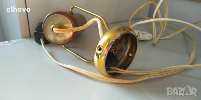 Стара нощна лампа, снимка 2 - Антикварни и старинни предмети - 43937689