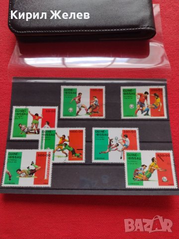 Пощенски марки серия ФУТБОЛ световно първенство Италия 90г. Гвинея Бисау за колекция - 22549, снимка 8 - Филателия - 36654648