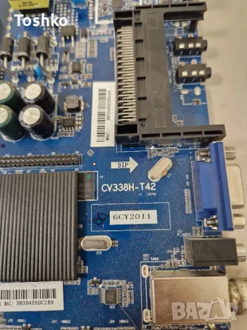SMARTTECH LE-3219NSA MAIN BOARD CV338H-T42 PANEL CX315DLEDM, снимка 2 - Части и Платки - 48212530