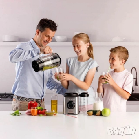 Блендер Taurus Prior Advance+ 1800 (1800W, 2L, 6 ножа, 4 функции, филтър, чаша) и Prior Inox 1500, снимка 16 - Други - 51919967